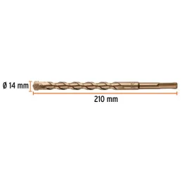  Brocas SDS Plus 14mm x210mm Concreto Truper 101202 10.762712 Brocas SDS Plus 14mm x210mm Concreto Truper 101202

Punta de cruz,