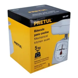  Balanzas Mecanica para Cocina 4kg Plastico Ajuste Manual, Pretul 29973 12.20339 Balanza Mecanica para Cocina 4kg Plastico, Pret