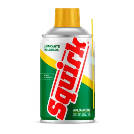  Aceite Lubricante Aflojatodo 260ml 8.8oz Aerosol Multiusos Squirk SK088 14.915254 Aceite Lubricante Aflojatodo 260ml 8.8oz Aero