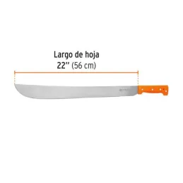 Machetes 22" cacha naranja remachada Truper 15887 11.779661 Machetes 22" cacha naranja remachada Truper 15887

Cacha ergonómica
