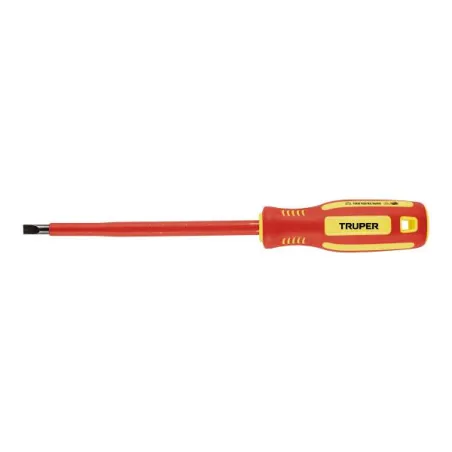  Desarmador Plano 1/4" x6" Aislado 1000V Truper 102243 7.542373 Desarmador Plano 1/4" x6" Aislado 1000V Truper 102243

Punta de 