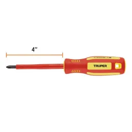  Desarmador Estrella 1/4" x4" Aislado 1000V Truper 102241 6.525424 Desarmador Estrella 1/4" x4" Aislado 1000V Truper 102241

Pun