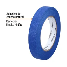  Cintas Masking Tape Azul 3/4" x50m para pintor Truper 12621 5 Cintas Masking Tape Azul 3/4" x50m para pintor Truper 12621

Adhe