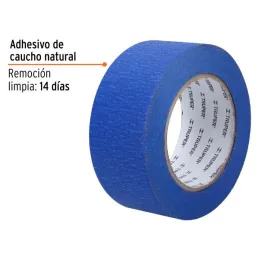  Cintas Masking Tape Azul 2" x50m para pintor Truper 12624 12.118644 Cintas Masking Tape Azul 2" x50m para pintor Truper 12624

