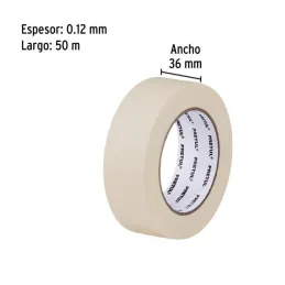  Cintas Masking Tape 36mm x50m Pretul 20671 5.169492 Cintas Masking Tape 36mm x50m Pretul 20671

Adhesivo de caucho natural
Uso 