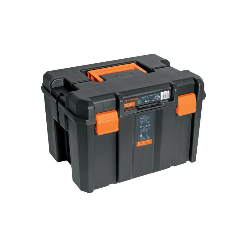 Cajas para Herramientas 17" x12" 25L Profunda Ranura para MotocicletaTruper 102643 50 Cajas para Herramientas 17" x12" 25L Prof Cajas para Herramientas 17" x12" 25L Profunda Ranura para MotocicletaTruper 102643 50 Cajas para Herramientas 17" x12" 25L Prof