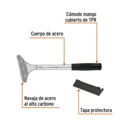  Raspador de acero con mango Navaja 4" Truper Truper 15962 12.20339 Raspador de acero con mango Navaja 4" Truper Truper 15962

N