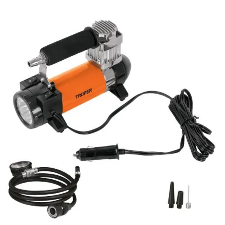  Compresora de Aire 12V Portatil para Auto con Maletin Truper 19999 104.237288 Compresora de Aire 12V Portatil para Auto con Mal
