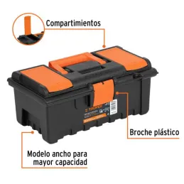  Cajas para Herramientas 14" 36x20x16cm inc. Charola, Truper 11139 17.79661 Cajas para Herramientas 14" 36x20x16cm inc. Charola,