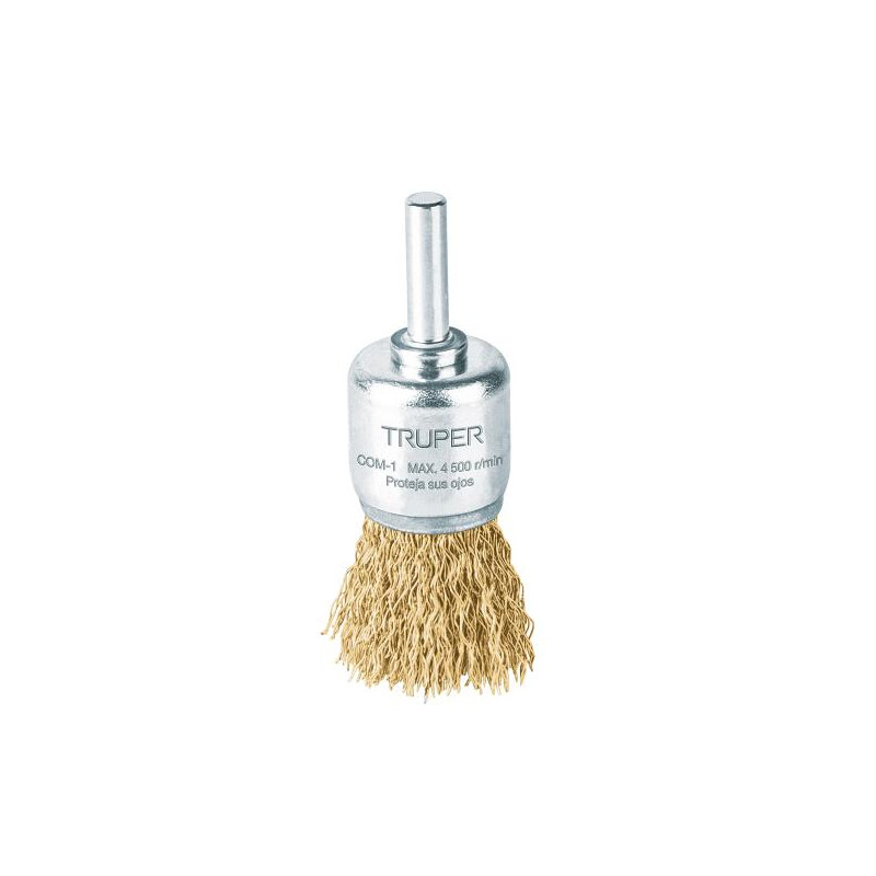  Cardas Copa 1" Grueso Z1/4" Truper 11595 4.745763 Cardas Copa 1" Grueso Z1/4" Truper 11595

Fabricada en acero latonado (antich