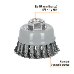  Cardas Copa 3" Trenzado Grueso MultiRosca, Truper 100854 13.559322 Cardas Copa 3" Trenzado Grueso MultiRosca, Truper 100854

Fa