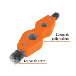  Cepillo Limpiador de Terminales de Baterias 4 en 1, Truper 17110 8.389831 Cepillo Limpiador de Terminales de Baterias 4 en 1, T