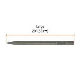  Cinceles de punta x20" ZHexagonal Para MartilloDemoledor Hex Truper 101230 58.474576 Cinceles de punta x20" ZHexagonal Para Mar