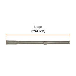  Cinceles SDS max plano 1" x16" Truper 101237 26.271186 Cinceles SDS max plano 1" x16" Truper 101237

Fabricado en acero al crom