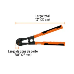  Cizallas Profesionales Corte 3/16" Medida 12", Acero al cromo molibdeno, CP-12X 12830 Truper 41.525424 Cizallas Profesionales 1