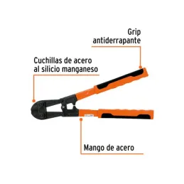  Cizallas Profesionales Corte 3/16" Medida 12", Acero al cromo molibdeno, CP-12X 12830 Truper 41.525424 Cizallas Profesionales 1