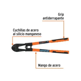  Cizallas Profesionales Corte 3/8" Medida 18", Acero al cromo molibdeno, CP-18X 12832 Truper 58.474576 Cizallas Profesionales 18