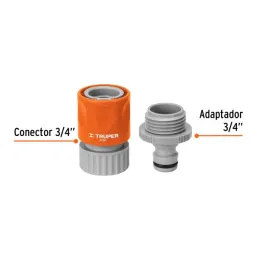  Conector Sistema Click de Conexion Rapida RHembra 3/4" Automatica Truper 12722 4.491525 Conector Sistema Click de Conexion Rapi