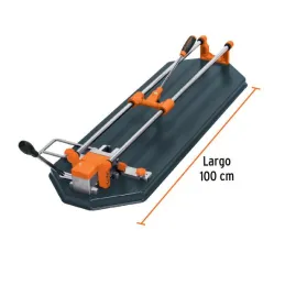  Cortador de Mayolica con Rodaje Corte 75cm, Riel de Acero Solido, Mango Ergonomico, CAZ-75X2 15827 Truper 527.118644 Cortadora 