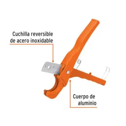  Cortador de tubo de Plastico 3/4" Resorte, Truper 12857 13.559322 Cortador de Tubo de Plastico Capacidad de Corte 3/4", Truper 