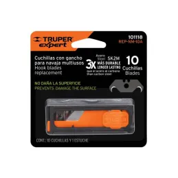  Cuchillas de repuesto 19mm 10u SK2 Navaja Cutters 17027 16950 22400 100850 101101 Truper 101118 7.966102 Repuesto de Cuchillas 