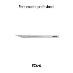  Cuchillas de Repuesto 5 Piezas para EXA-6, Truper REP-CUTEX 16979 3.305085 Repuesto de Cuchilla para Exacto Profesional EXA-6 x
