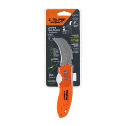 Cuchillo abatible para Linoleo 7" Alfombras, Truper 12725 19.491525 Cuchillo Abatible para Linoleo 7" con Mango de Nylon, Trupe