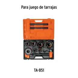  Dado para Tarraja 1 1/2" Cuerda 11 1/2NPT Compatible con TA851, D-850-1-1/2 13082 Truper 79.661017 Dado Tarraja para Tubo 1 1/2