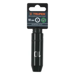  Dados 10mm E1/2 Impacto Tubulares Hexagonales CrMolibdeno, Truper 12422 10.762712 Dados Largo Impacto 10mm Hexagonales Encastre