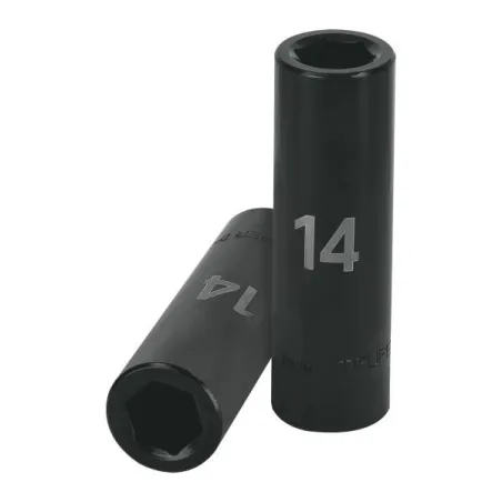  Dados 14mm E1/2 Impacto Tubulares Hexagonales CrMolibdeno, Truper 12426 10.762712 Dados Largo Impacto 14mm Hexagonales Encastre