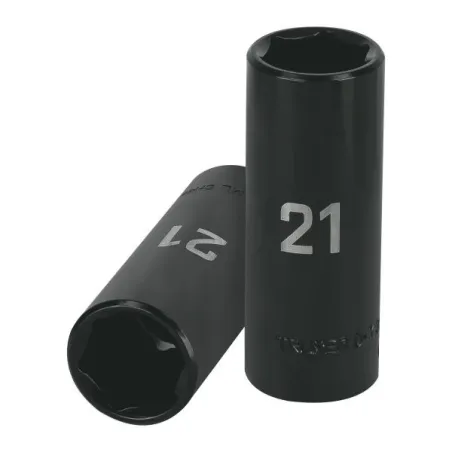  Dados 21mm E1/2 Impacto Tubulares Hexagonales CrMolibdeno, Truper 12433 13.559322 Dados Largo Impacto 21mm Hexagonales Encastre