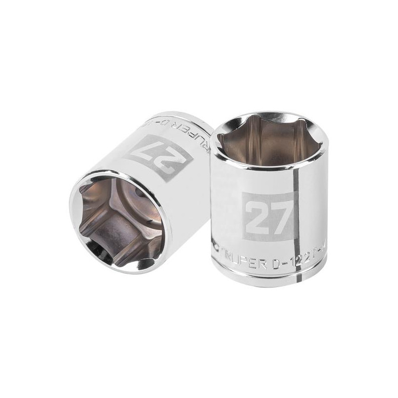 Dados 27mm E1/2 Hexagonales CrVanadio, Truper 101007 7.542373 Dados 27mm Hexagonales Encastre 1/2", Truper 101007
Fabricado en Dados 27mm E1/2 Hexagonales CrVanadio, Truper 101007 7.542373 Dados 27mm Hexagonales Encastre 1/2", Truper 101007
Fabricado en