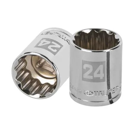  Dados 24mm E1/2 Poligonales CrVanadio, Truper 13538 6.101695 Dados 24mm E1/2 Poligonales CrVanadio, Truper 13538

Fabricado en 