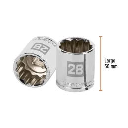  Dados 28mm E1/2 Poligonales CrVanadio, Truper 13542 9.067797 Dados 28mm E1/2 Poligonales CrVanadio, Truper 13542

Fabricado en 