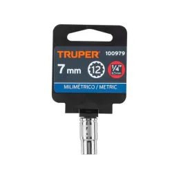  Dados 7mm E1/4 Poligonales CrVanadio, Truper 100979 2.79661 Dados 7mm E1/4 Poligonales CrVanadio, Truper 100979

Fabricado en a