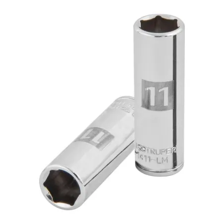  Dados 11mm E1/4 Tubulares Hexagonales CrVanadio, Truper 13205 3.728814 Dados 11mm E1/4 Tubulares Hexagonales CrVanadio, Truper 