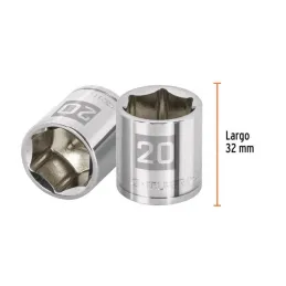  Dados 20mm E3/8 Hexagonales CrVanadio, Truper 13684 4.237288 Dados 20mm E3/8 Hexagonales CrVanadio, Truper 13684

Fabricado en 