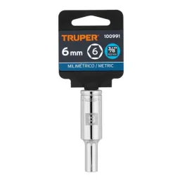  Dados 6mm E3/8 Tubulares Hexagonales CrVanadio, Truper 100991 4.152542 Dados 6mm E3/8 Tubulares Hexagonales CrVanadio, Truper 1