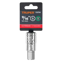  Dados de Punta Hexagonal 9/16" E1/2, Truper 13256 7.966102 Dados de Punta Hexagonal 9/16" E1/2, Truper 13256

Fabricado en acer