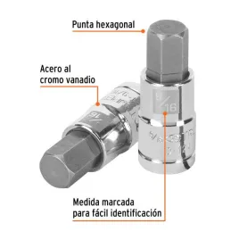  Dados de Punta Hexagonal 9/16" E1/2, Truper 13256 7.966102 Dados de Punta Hexagonal 9/16" E1/2, Truper 13256

Fabricado en acer