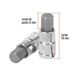  Dados de Punta Hexagonal 9/16" E1/2, Truper 13256 7.966102 Dados de Punta Hexagonal 9/16" E1/2, Truper 13256

Fabricado en acer
