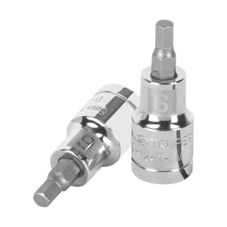  Dados de Punta Hexagonal 6mm E1/2, Truper 13281 6.101695 Dados de Punta Hexagonal 6mm E1/2, Truper 13281

Fabricado en acero al