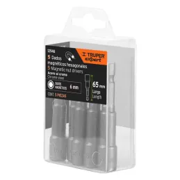  Dados magneticos 6mm x50mm, 5 piezas, Truper 12946 5.677966 Dados magneticos 6mm x50mm, 5 piezas, Truper 12946

Fabricados en a