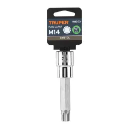  Dados Punta Bristol M14 E1/2 Plarga CrVanadio Truper 101303 13.559322 Dados Punta Bristol M14 E1/2 Plarga CrVanadio Truper 1013