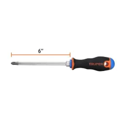  Desarmador Estrella BHex 5/16" x6" ComfortGrip Truper 18548 7.118644 Desarmador Estrella BHex 5/16" x6" ComfortGrip Truper 1854