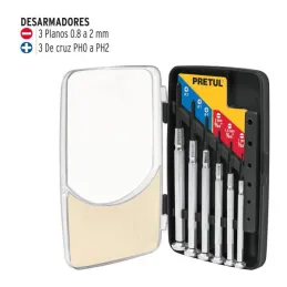  Desarmadores Juegos 6 Pza Mmetalico electronica y Presicion Truper 21381 6.694915 Desarmadores Juegos 6 Pza Mmetalico electroni