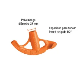  Doblador de Tubo CONDUIT 1/2", Fundido en Hierro Ductil, DOTU-50 12845 Truper 27.118644 Doblador de Tubo CONDUIT 1/2", Fundido 