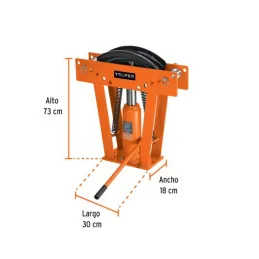  Doblador de Tubo Hidraulico 16 Toneladas, para Tubos de 1/2" a 3", DTH-16 12884 Truper 1077.118644 Doblador de Tubo Hidraulico 