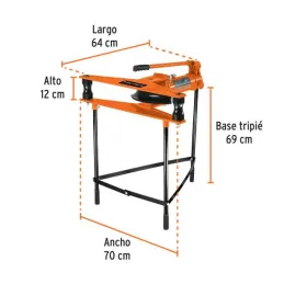  Doblador de Tubo Hidraulico Con TRIPIE, 12 Toneladas con Tripie, para Tubos de 1/2" a 2", DTH-12X 12882 Truper 1169.491525 Dobl