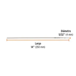  Electrodo 6011 5/32" 1kg, Potasio celulosa, alta penetracion, encendido instantaneo y arco estable, E6011-5 15461 Truper 11.016